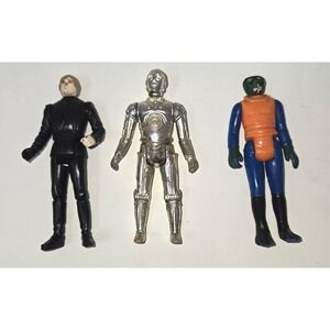 Star Wars Vintage Action Figures 1977 1983 Luke Skywalker C-3PO Walrus Man